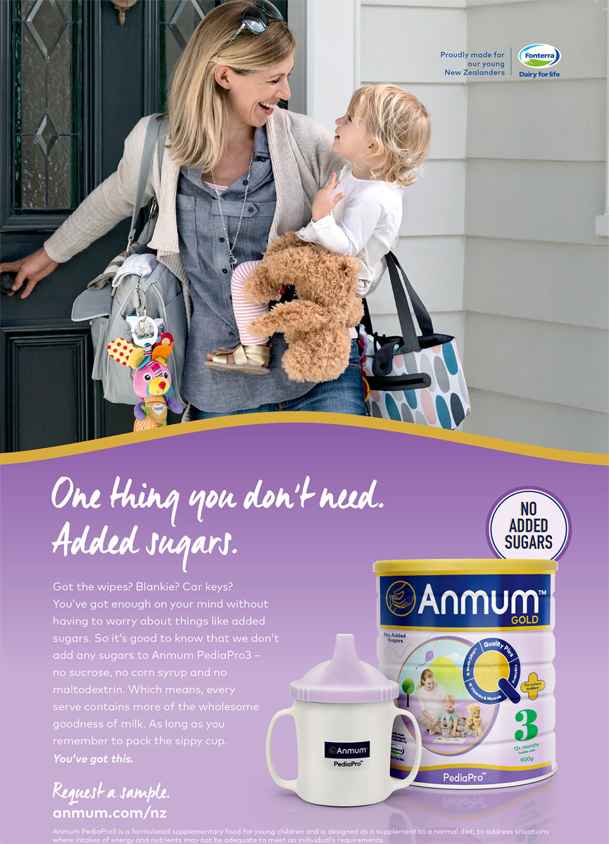 VICKI LEOPOLD - Fonterra, Anmum Launch, Colenso BBDO